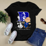 Charlie Brown Snoopy Duke Blue Devils 4 T Shirt