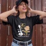 Charlie Brown Snoopy Golden Knights 3 T Shirt