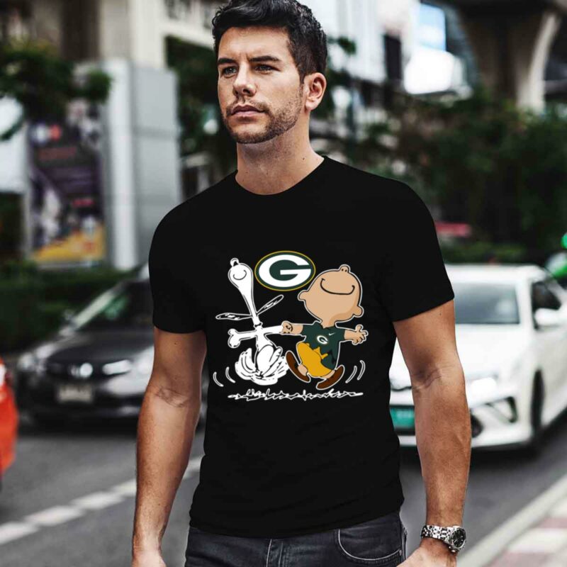 Charlie Brown Snoopy Green Bay Packers 0 T Shirt