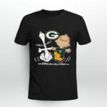 Charlie Brown Snoopy Green Bay Packers 2 T Shirt