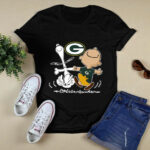 Charlie Brown Snoopy Green Bay Packers 3 T Shirt