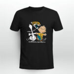 Charlie Brown Snoopy Jacksonville Jaguars 4 T Shirt