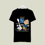 Charlie Brown Snoopy Kansas City Royals 2 T Shirt