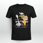Charlie Brown Snoopy Minnesota Vikings 1 2 T Shirt