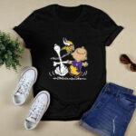 Charlie Brown Snoopy Minnesota Vikings 4 T Shirt