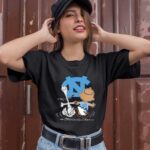 Charlie Brown Snoopy North Carolina Tar Heels 3 T Shirt