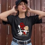 Charlie Brown Snoopy Oklahoma Sooners 3 T Shirt