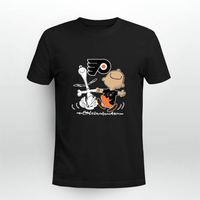 Charlie Brown Snoopy Philadelphia Flyers 0 T Shirt