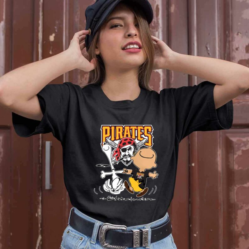 Charlie Brown Snoopy Pittsburgh Pirates 0 T Shirt