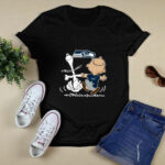 Charlie Brown Snoopy Seattle Seahawks 2 T Shirt