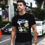 Charlie Brown Snoopy Seattle Seahawks 6 T Shirt