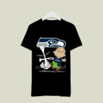 Charlie Brown Snoopy Seattle Seahawks 7 T Shirt