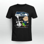 Charlie Brown Snoopy Seattle Seahawks 8 T Shirt