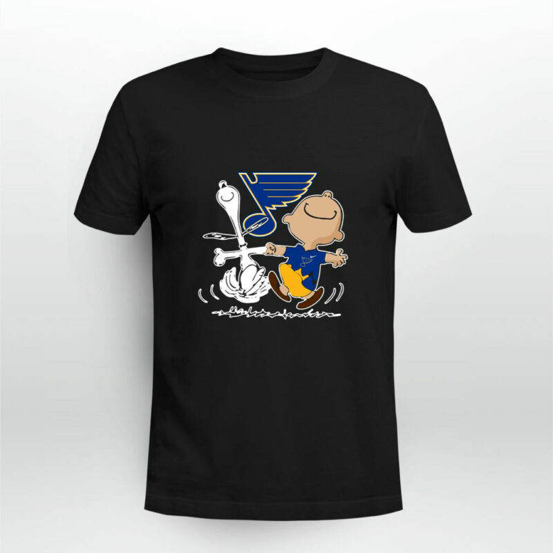 Charlie Brown Snoopy St Louis Blues 0 T Shirt