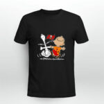 Charlie Brown Snoopy Tampa Bay Buccaneers 2 T Shirt
