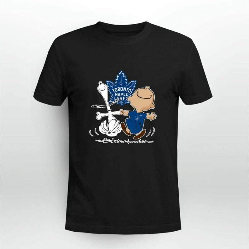 Charlie Brown Snoopy Toronto Maple Leafs 0 T Shirt