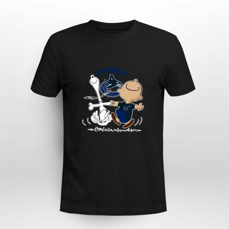 Charlie Brown Snoopy Vancouver Canucks 0 T Shirt