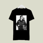 Charlie Hunnam Mugshot Sons of Anarchy Jax Teller 2 T Shirt