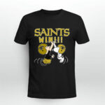 Charlie Snoopy High Five New Orleans Saints Win 3 T Shirt
