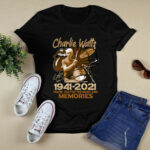 Charlie Watts 1941 2021 thank you for the music and memories 2 T Shirt