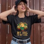 Charlie and Snoopy If I cant bring my dog Im not going vintage sunse 1 T Shirt