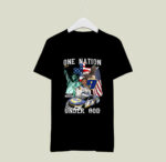 Chase Elliott Nascar One nation under God 2 T Shirt