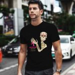 Check Your Boobs Mine Tried To Kill Me Breast Cancer Awareness Skeleton 0 T Shirt