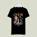 Cher 60th Anniversary 1963 2023 Thank You For The Memories 2 T Shirt