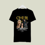 Cher 61st Anniversary 1963 2024 Thank You For The Memories 4 T Shirt