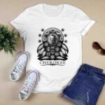 Cherokee Indian Native American Warrior Dream Catcher 3 T Shirt