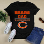 Chicago Bears Dad The Man The Myth The Legend 2 T Shirt