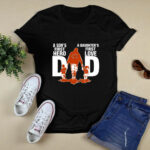Chicago Bears Dad sons first hero daughters first love 2 T Shirt