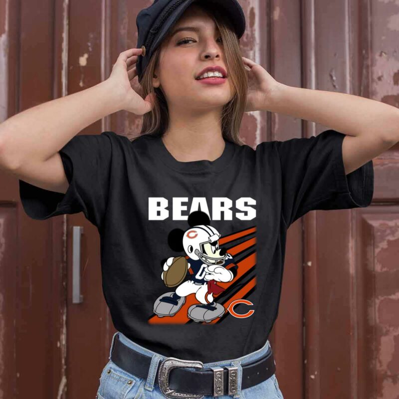 Chicago Bears Mickey Mouse Disney 0 T Shirt
