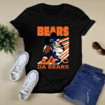 Chicago Bears Slogan Da Bears Mickey Mouse 2 T Shirt
