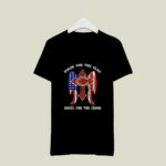 Chicago Bears Stand for the flag kneel for the cross 3 T Shirt