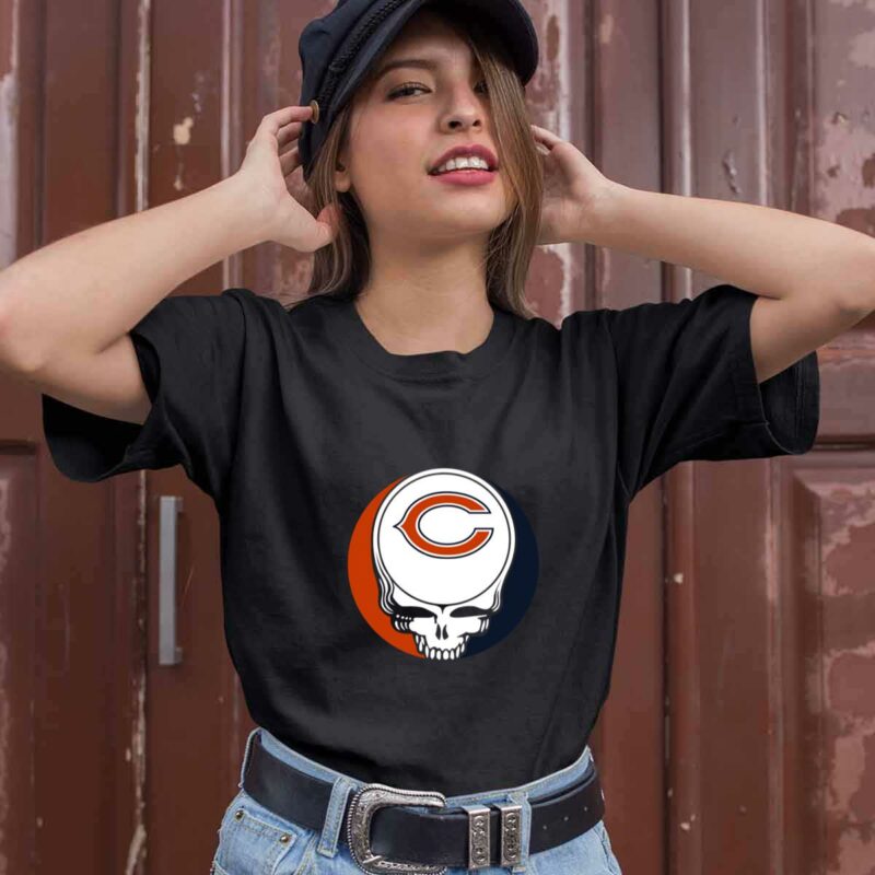 Chicago Bears Your Face Football Fan Supporter Grateful Dead 0 T Shirt