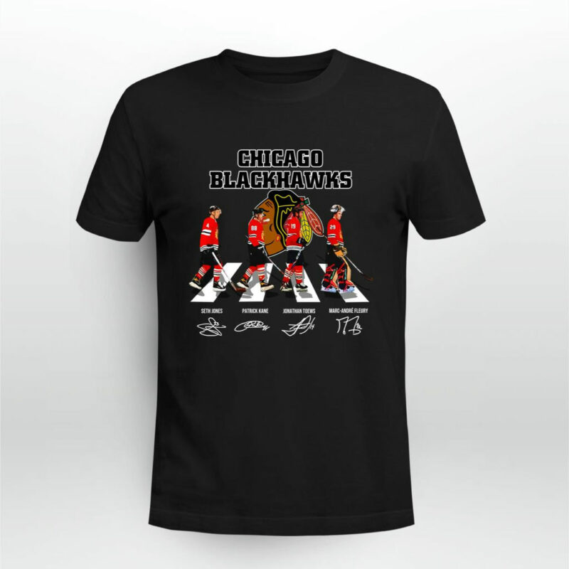 Chicago Blackhawks All Legends Abbey Road 0 T Shirt