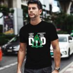 Chicago Blackhawks Dad a sons first hero a daughters first love 2 T Shirt