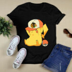 Chicago Blackhawks Pikachu Pokemon 4 T Shirt
