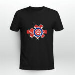 Chicago Cubs Autism 3 T Shirt