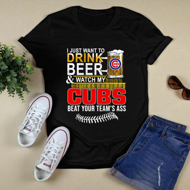 Chicago Cubs Drink Beer Wathc My Cubs 0 T Shirt