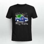 Chicago Cubs Merry Christmas Christmas Tree Truck 1 2 T Shirt