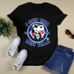 Chicago Cubs Snoopy I only roll with the best team 2 T Shirt