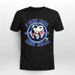 Chicago Cubs Snoopy I only roll with the best team 3 T Shirt