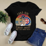 Chicago Cubs girl classy sassy and a bit smart assy vintage 2 T Shirt