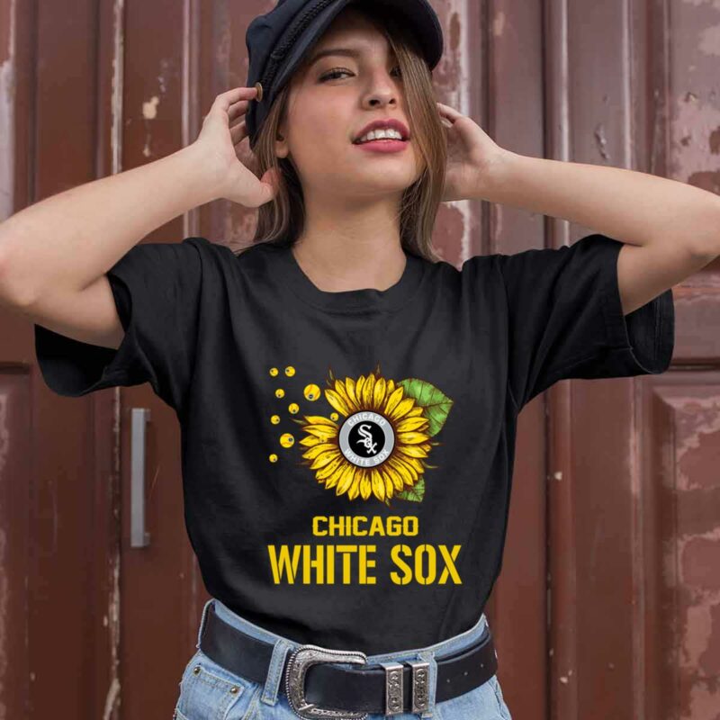 Chicago White Sox Sunflower Baseball 0 T Shirt