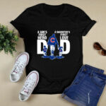 Chicago cubs Dad sons first hero daughters first love 0 T Shirt