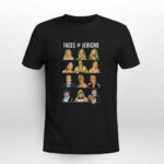 Chris Jericho faces of Jericho 3 T Shirt