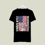 Chris Kyles Frog Foundation Epic Flag Frog 3 T Shirt