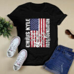 Chris Kyles Frog Foundation Epic Flag Frog 4 T Shirt